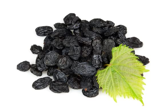 ProV Premium Black Raisins with Seed | Crunchy Center Kismis | Rich in Iron, Fiber & Antioxidants | Healthy Natural Dry Fruit | 250g