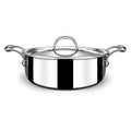 Stahl Triply Stainless Steel Cook & Serve Casserole With Lid | Artisan 4822 | 22 Cm | 3 Litres