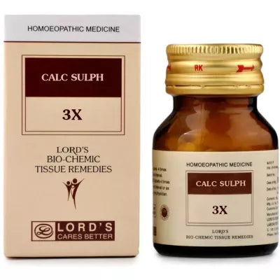 Lordâ€™s Calc Sulph Biochemic Lifestyle Support Tablets