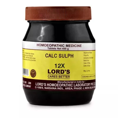 Lordâ€™s Calc Sulph Biochemic Lifestyle Support Tablets
