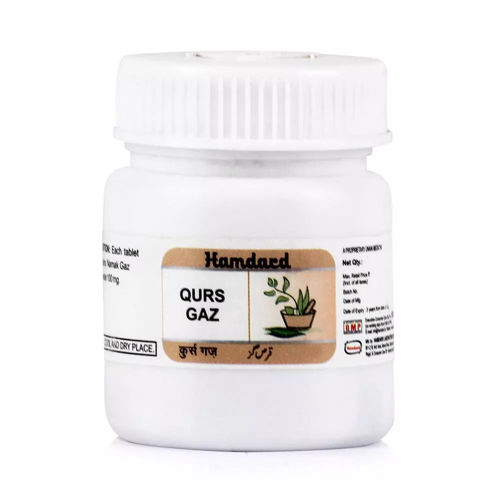 Hamdard Qurs Gaz Tablets - 20 tabs