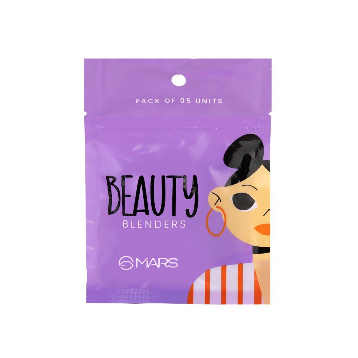 MARS Cosmetics Mini Beauty Blender For Face Makeup - Set Of 5