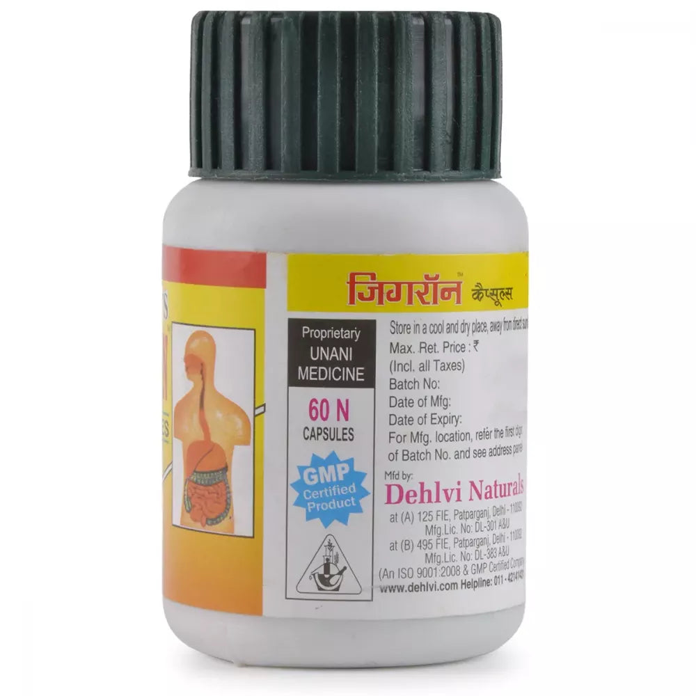 Dehlvi Jigron Capsule - 60 Caps