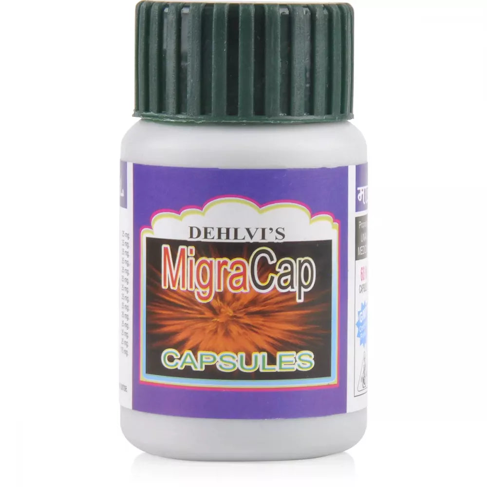 Dehlvi Migra Capsules - 60 Caps