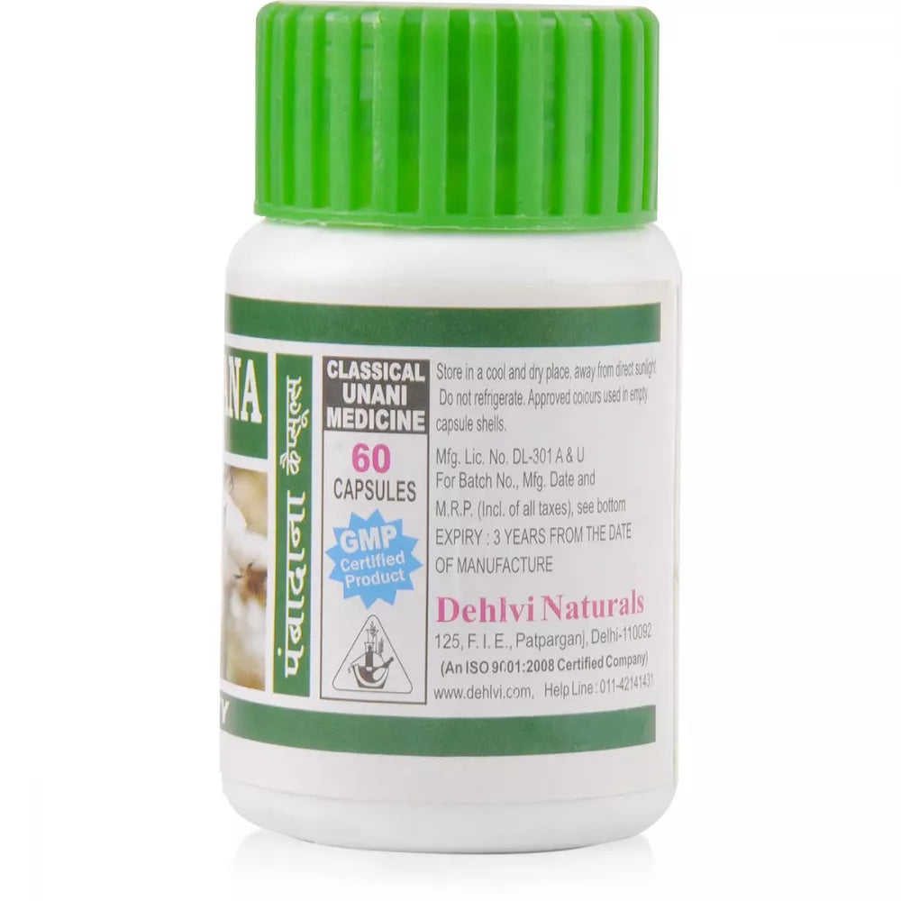 Dehlvi Pambadana Capsules - 60 Caps