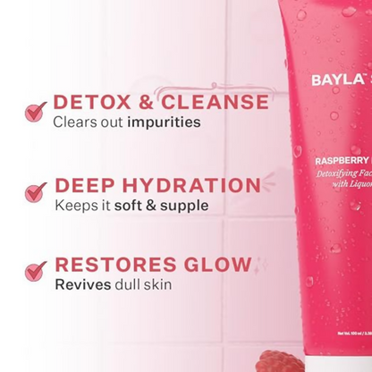 Bayla Skin Raspberry Face Wash