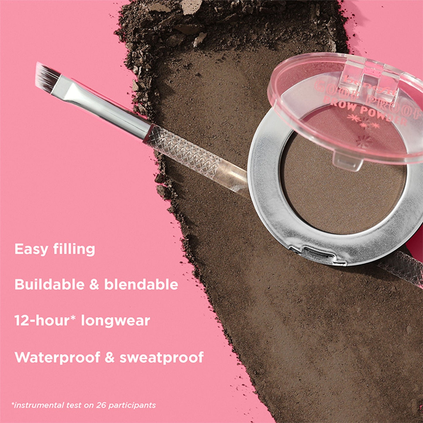 Benefit Cosmetics Goof Proof Brow Powder - 3.75 - Warm Medium Brown
