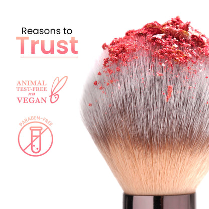 Swiss Beauty Bake Me Up Blush & Highlighter , 2-In-1 Baked Formula, Long-Lasting - Coral Glaze