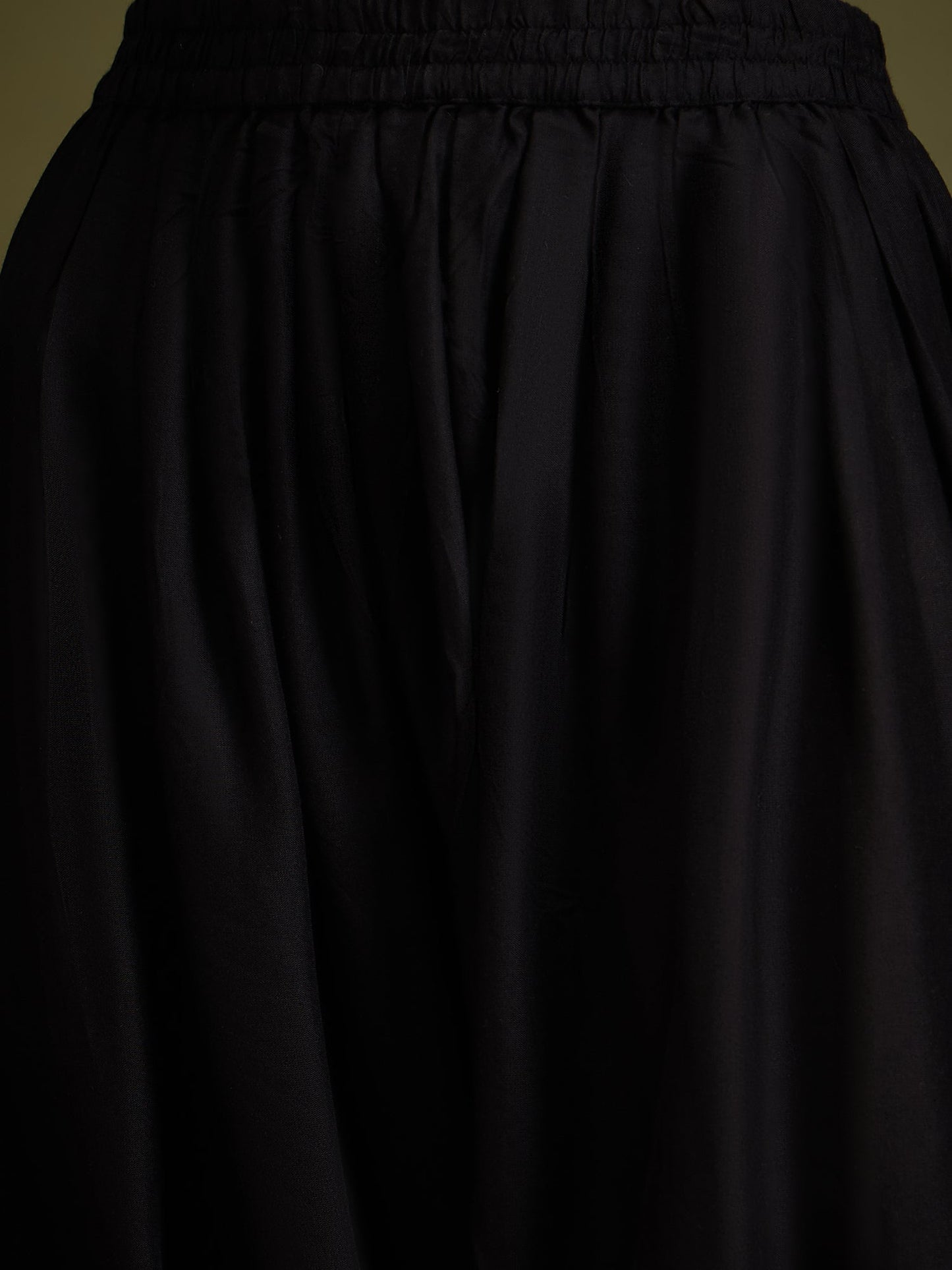 InWeave Black Angrakha Dhoti Co Ord Set