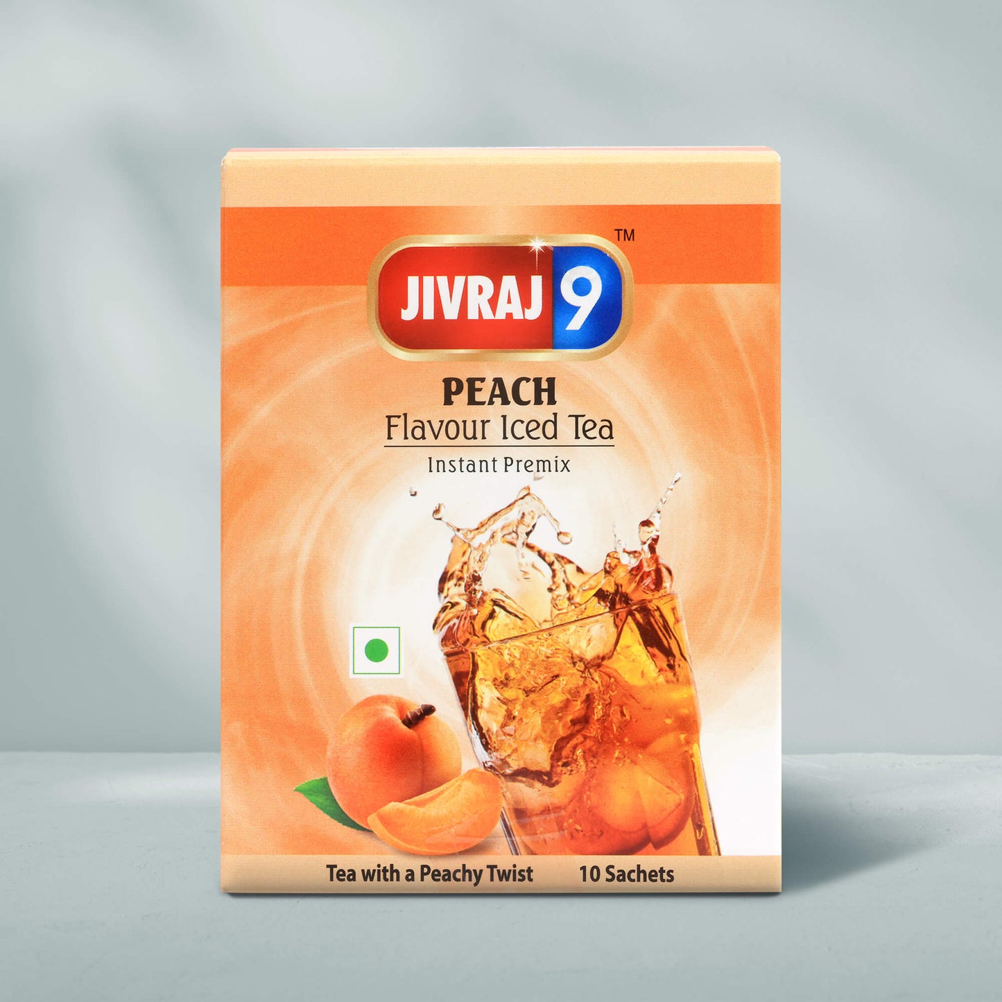 jivraj9 Tea Peach Premix Iced Tea Box