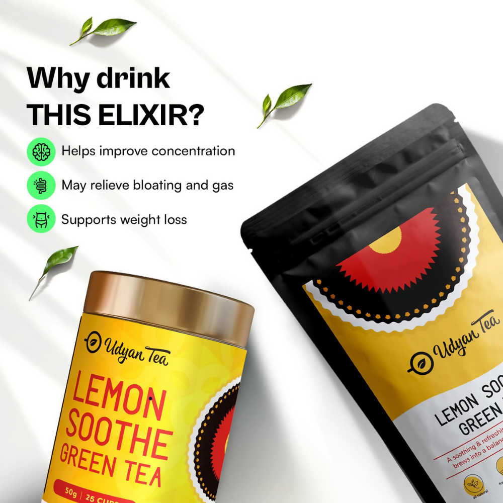 Udyan Tea Lemon Soothe Green Tea