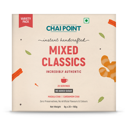 Chai Point Mixed Classics No Sugar - Instant Tea Premix