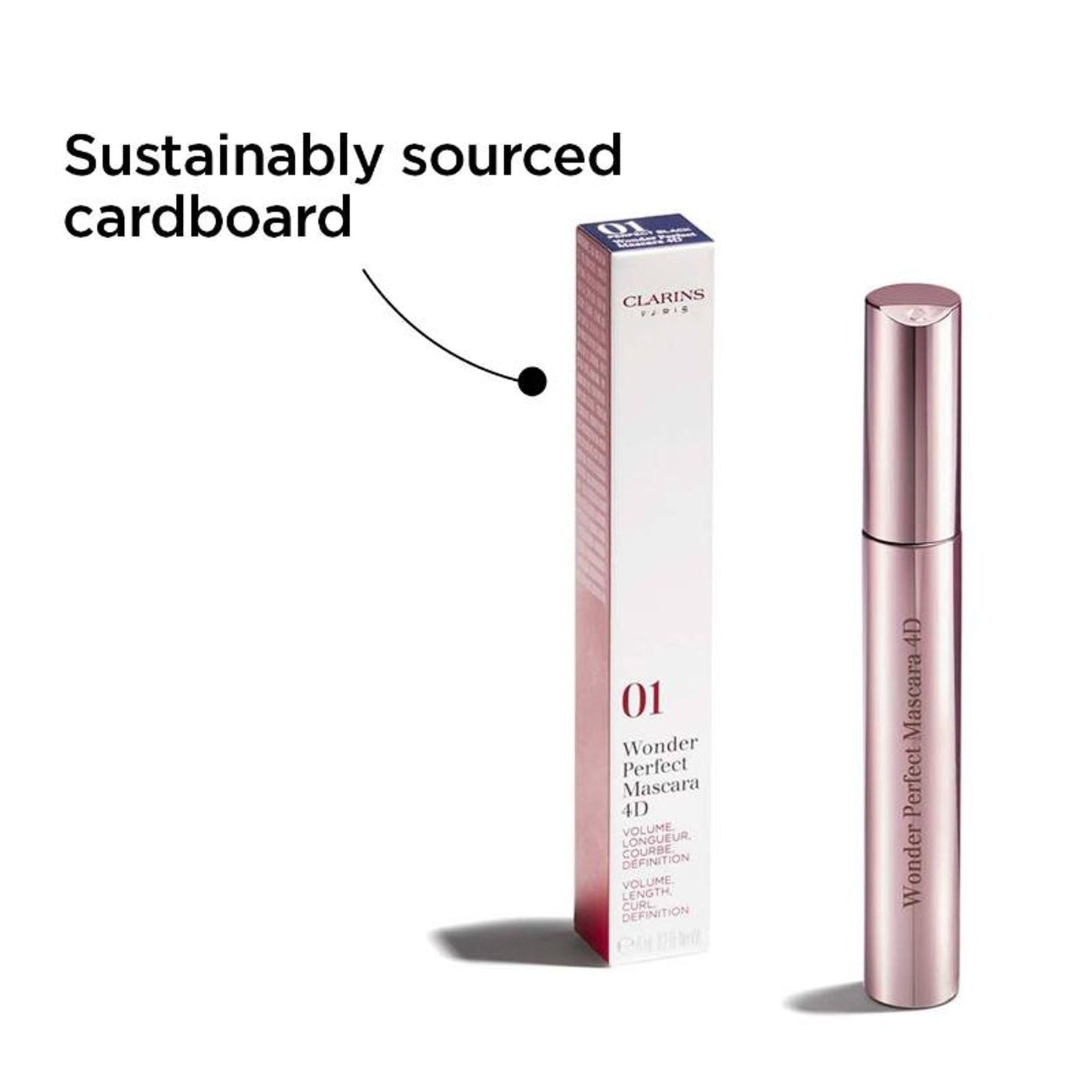 Clarins Wonder Perfect Mascara Black - Black