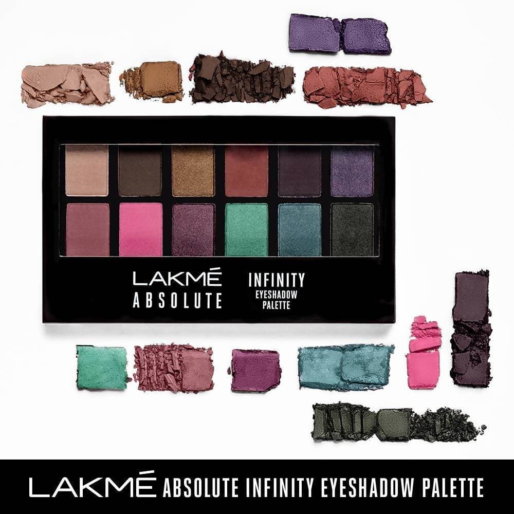 Lakme Absolute Infinity Eye Shadow Palette Midnight Magic - 12 gms