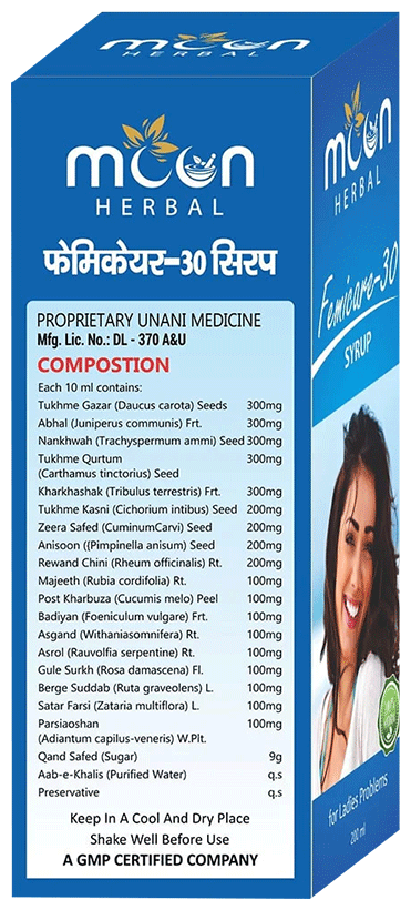 Moon Herbal Femicare 30 Syrup
