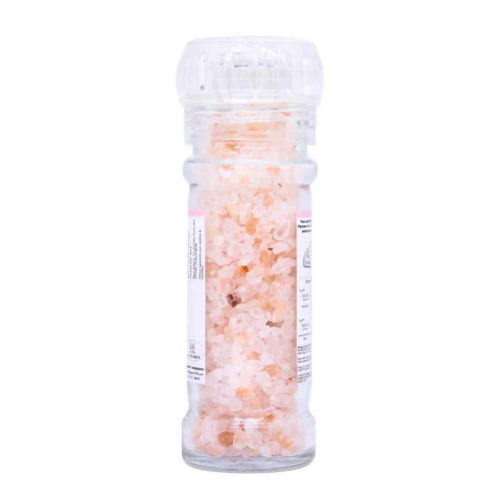 Tassyam Organics Pink Salt Granules Grinder Bottle