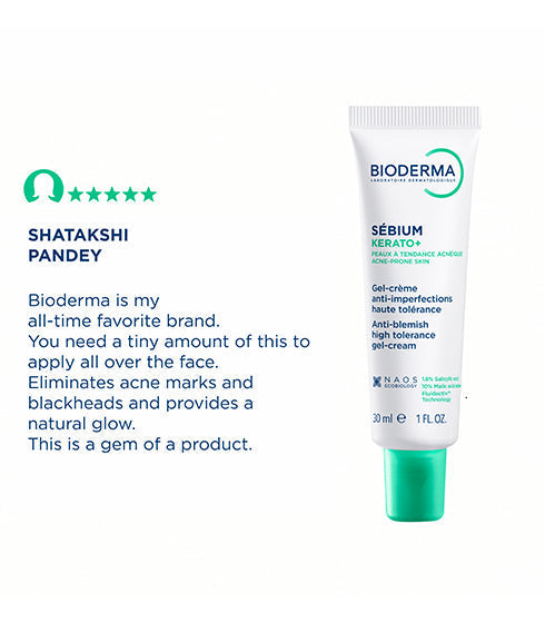 Bioderma Sebium Kerato+ Anti Blemish Gel Cream -30 ml