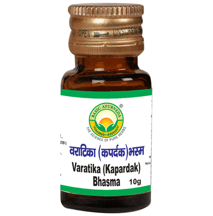 Basic Ayurveda Varatika (Kapardika) Bhasma