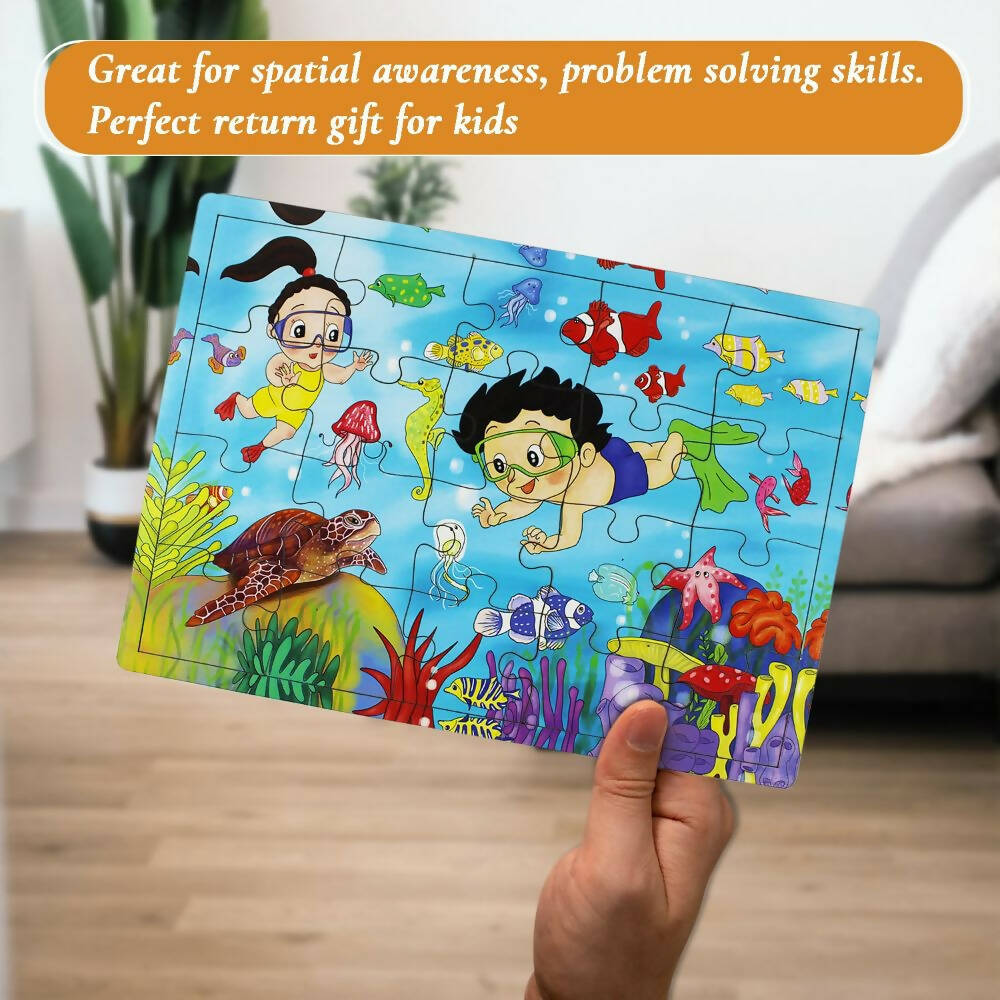 Matoyi Jigsaw Puzzles Combo - Marine World & Nature Park