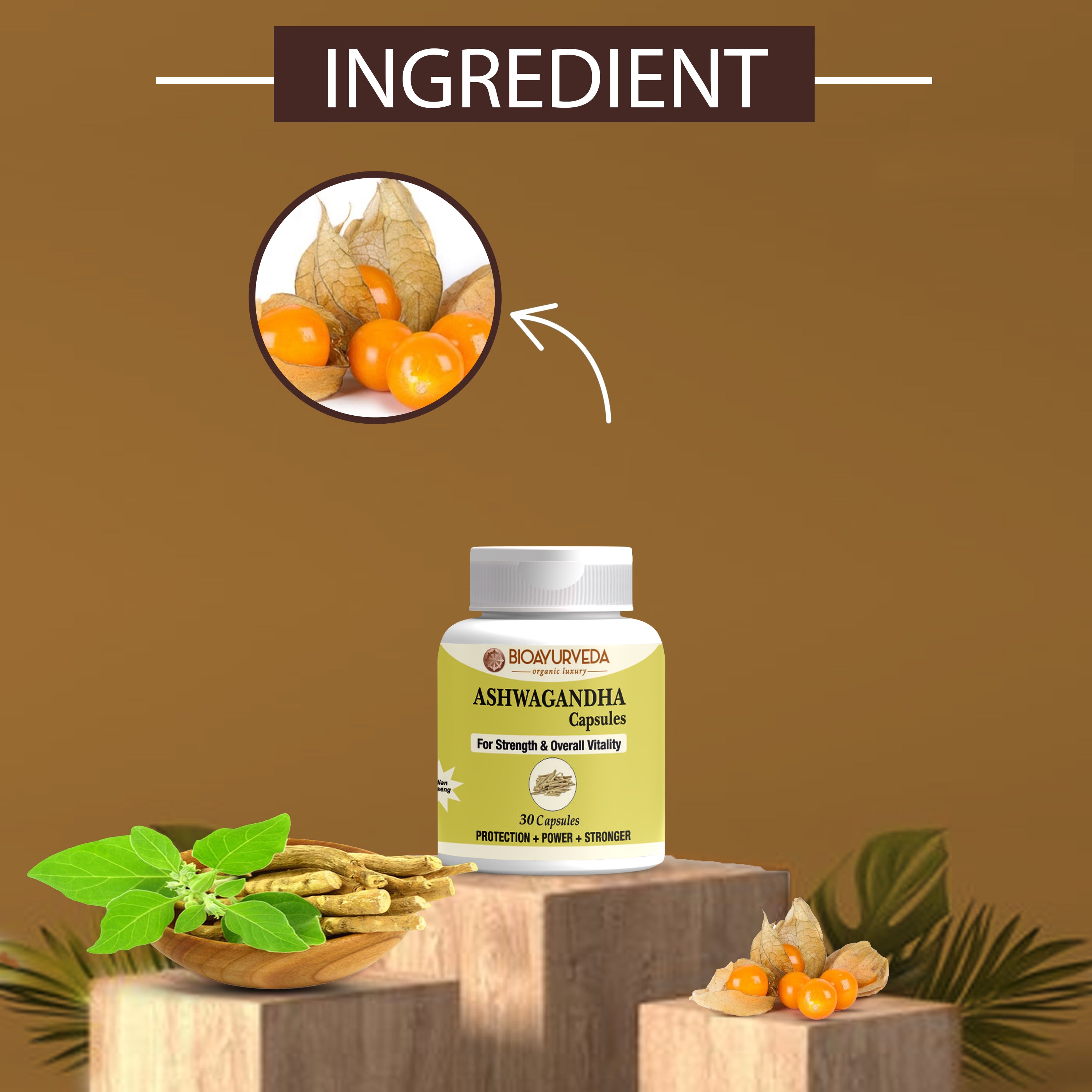 Bio Ayurveda Ashwagandha Capsule