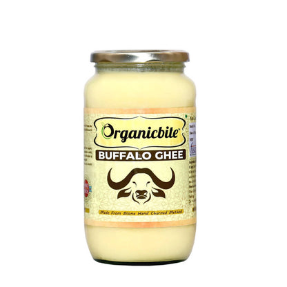 Organicbite Buffalo Ghee | Cultured Pure Desi Ghee | 100% Preservative Free