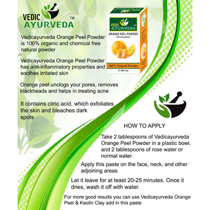 VedicAyurveda Orange Peel Powder and Amla Powder