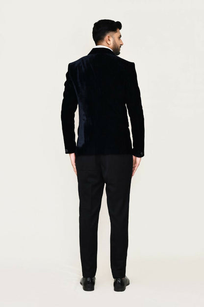 Joban Fashion Black Colored Imported Polyester Fabric Coat,Shirt And Pant