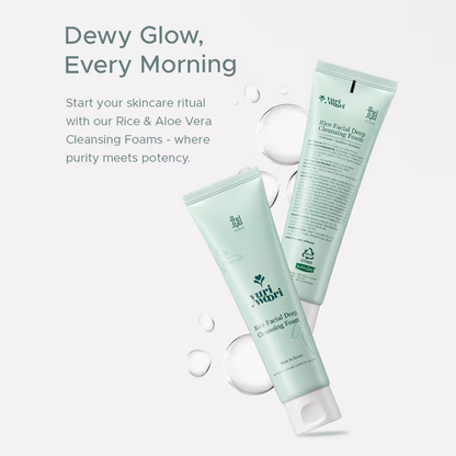 Yuri Woori Rice Facial Deep Cleansing Foam