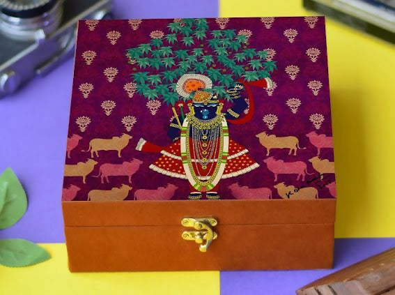Collectibles India Wood Gift Box