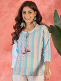 Sangria Women Polka Dots Printed Regular Top