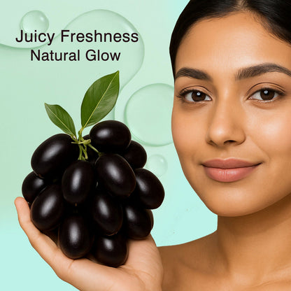 CareVeda Jamun Glow Face Wash For Even Toned Skin Suitable For All Skin Types