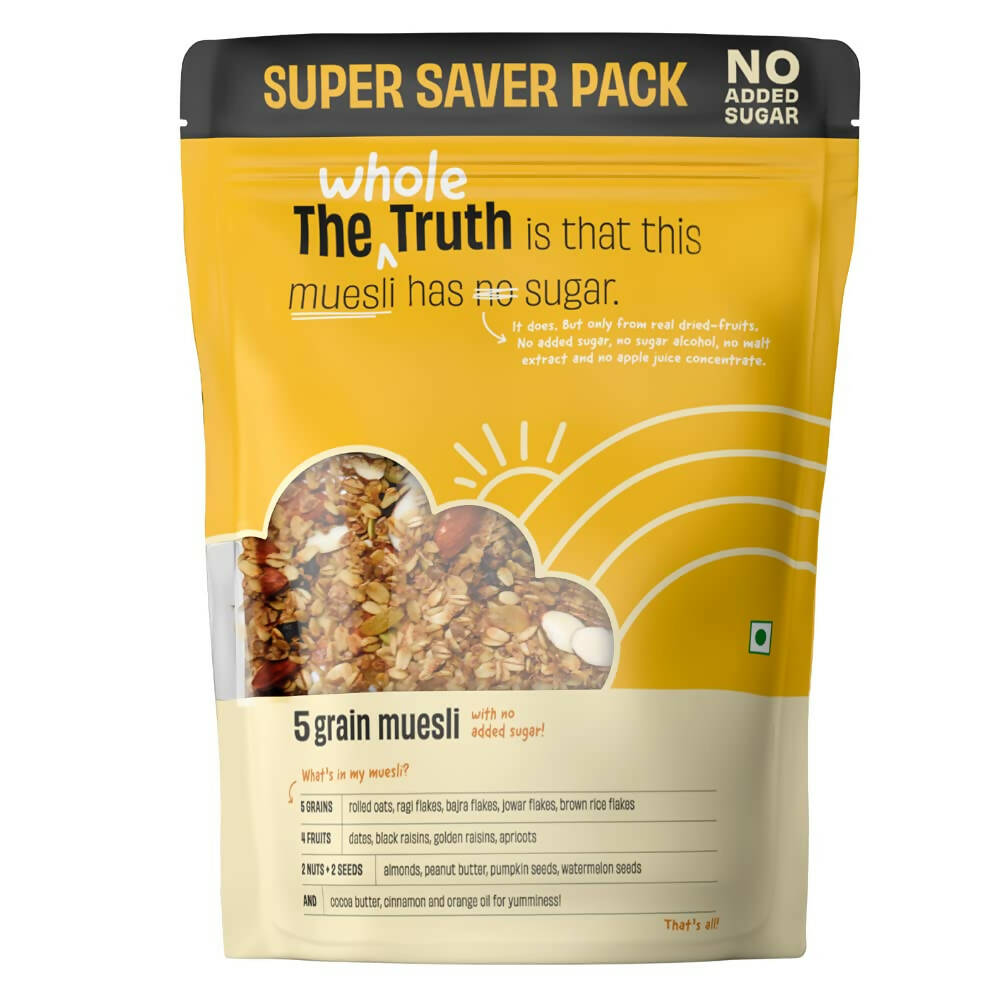 The Whole Truth 5 Grain Muesli (No Added Sugar)
