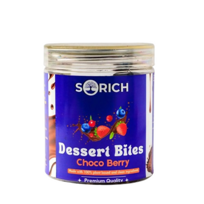 Sorich Organics Dessert Chocolate Berry Fudge Bites