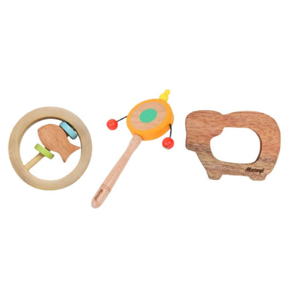 Matoyi Fishy Foo?Baby Rattle & Neem Teether Combo