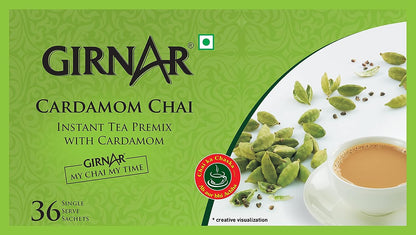 Girnar Cardamom Chai - 36 Sachets