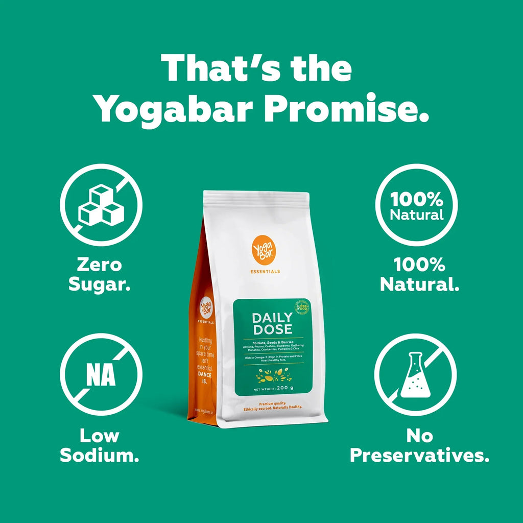 Yogabar Daily Dose Trail Mix - 325 gms