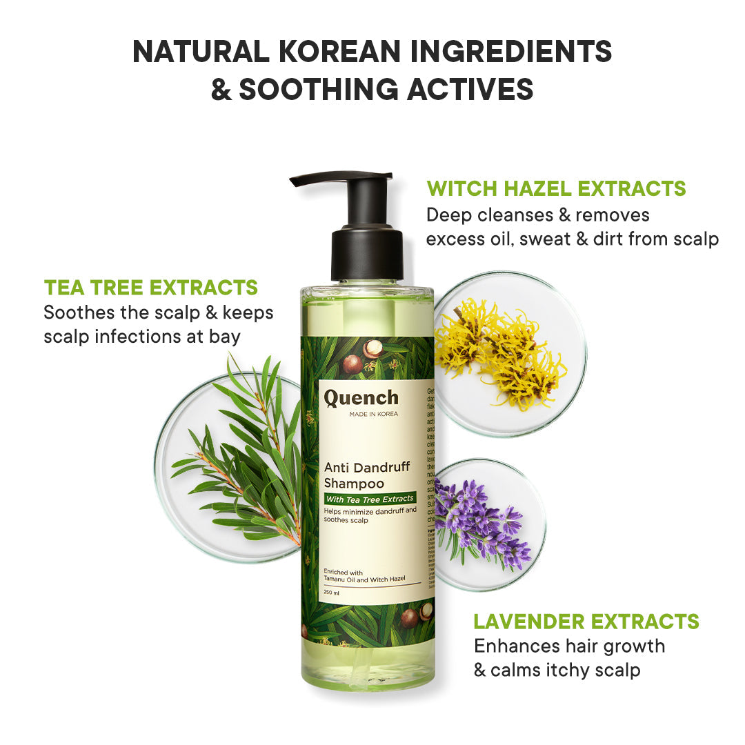 Quench Anti Dandruff Shampoo - 250 ml