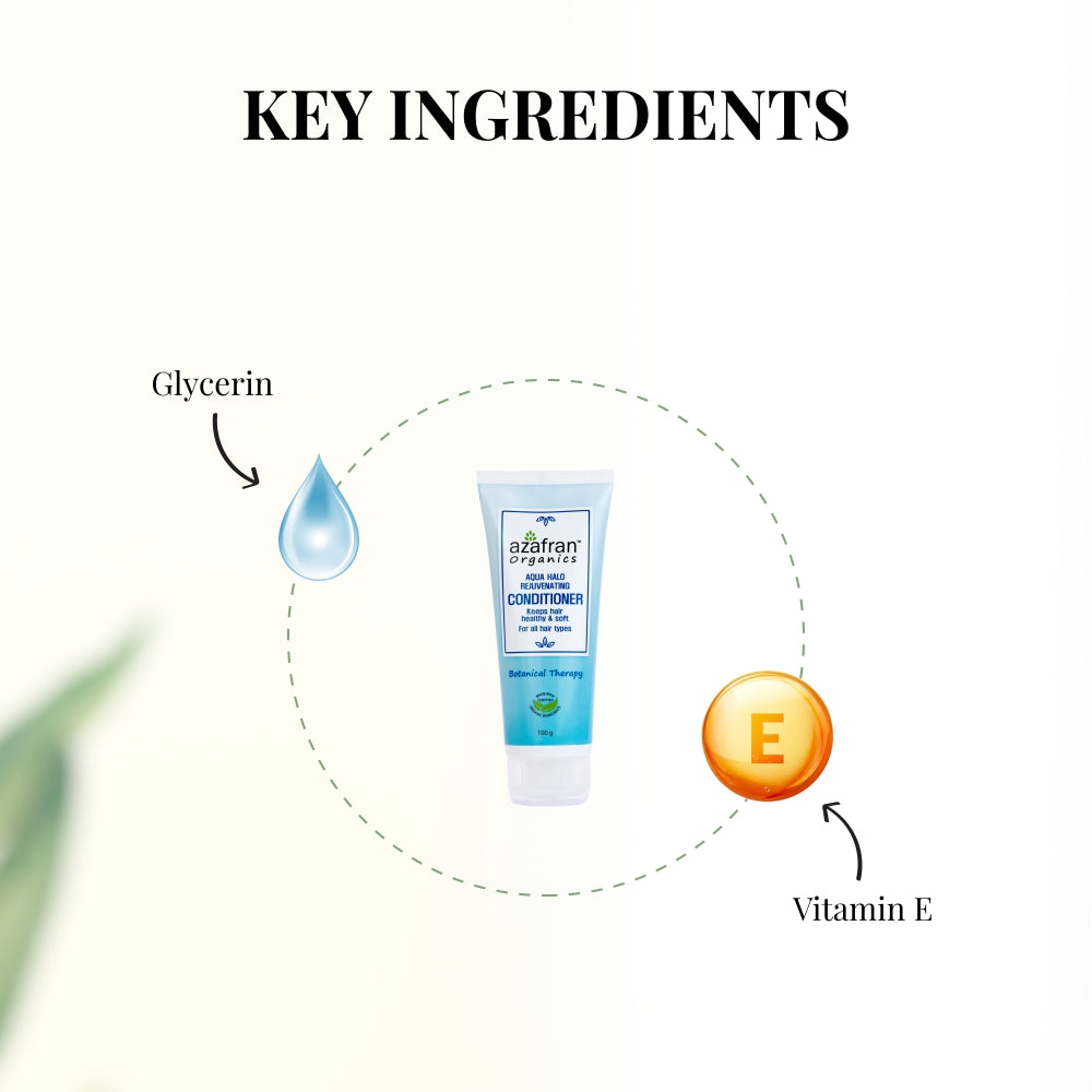 Azafran Aqua Halo Rejuvenating Conditioner - 100 gms