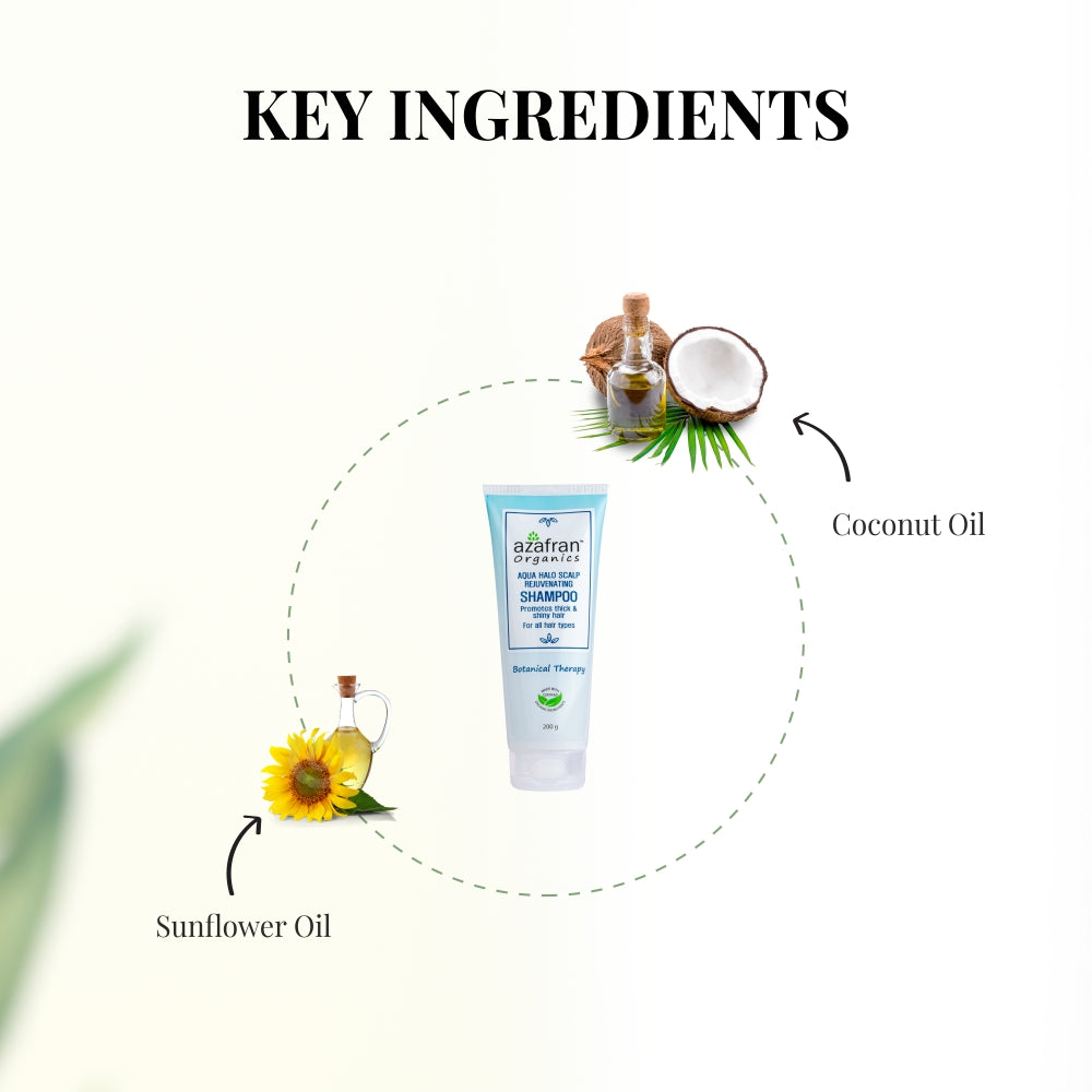 Azafran Aqua Halo Scalp Rejuvenating Shampoo