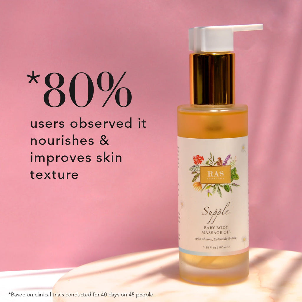 Ras Luxury Skincare Supple Baby Body Oil - 100 ml