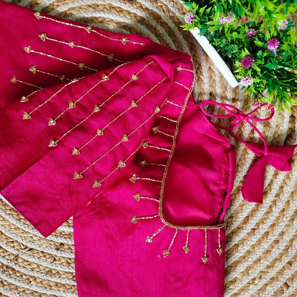 Resham Silk Blouse