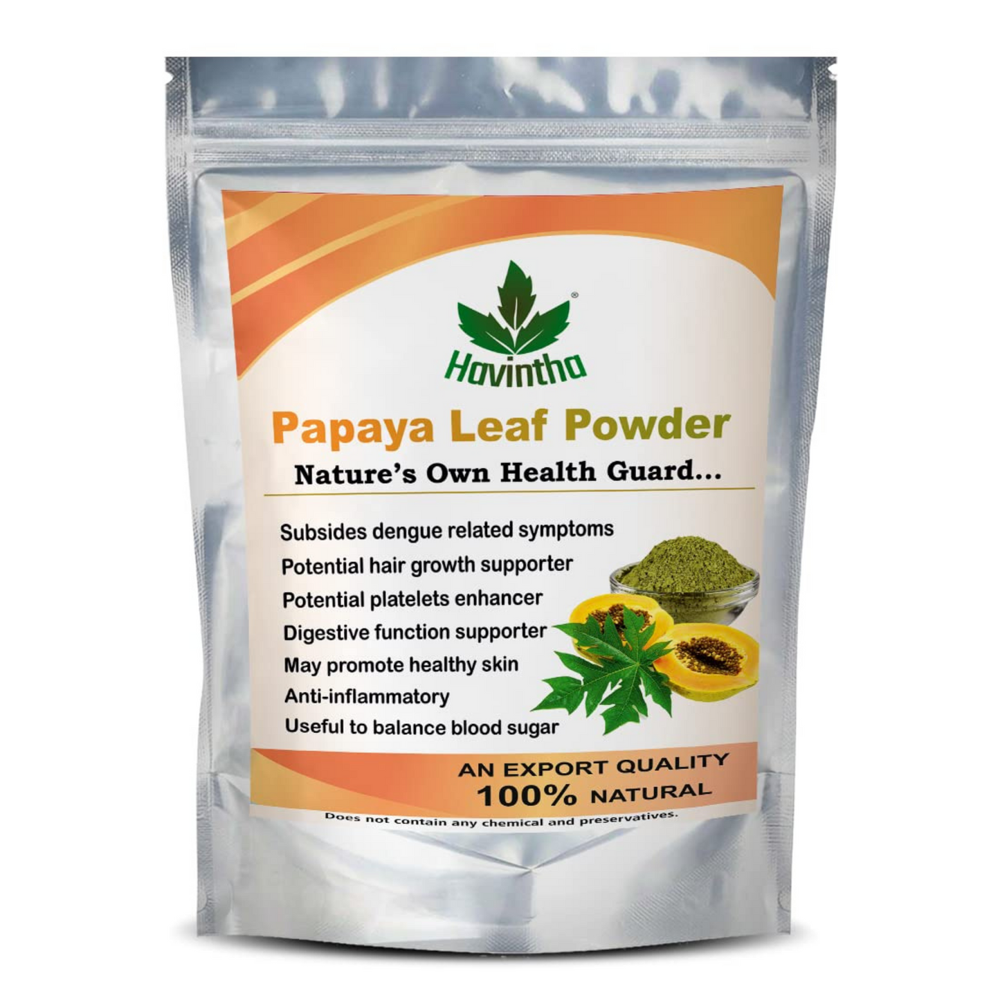 Havintha Papaya Leaf Powder  - 227 gms