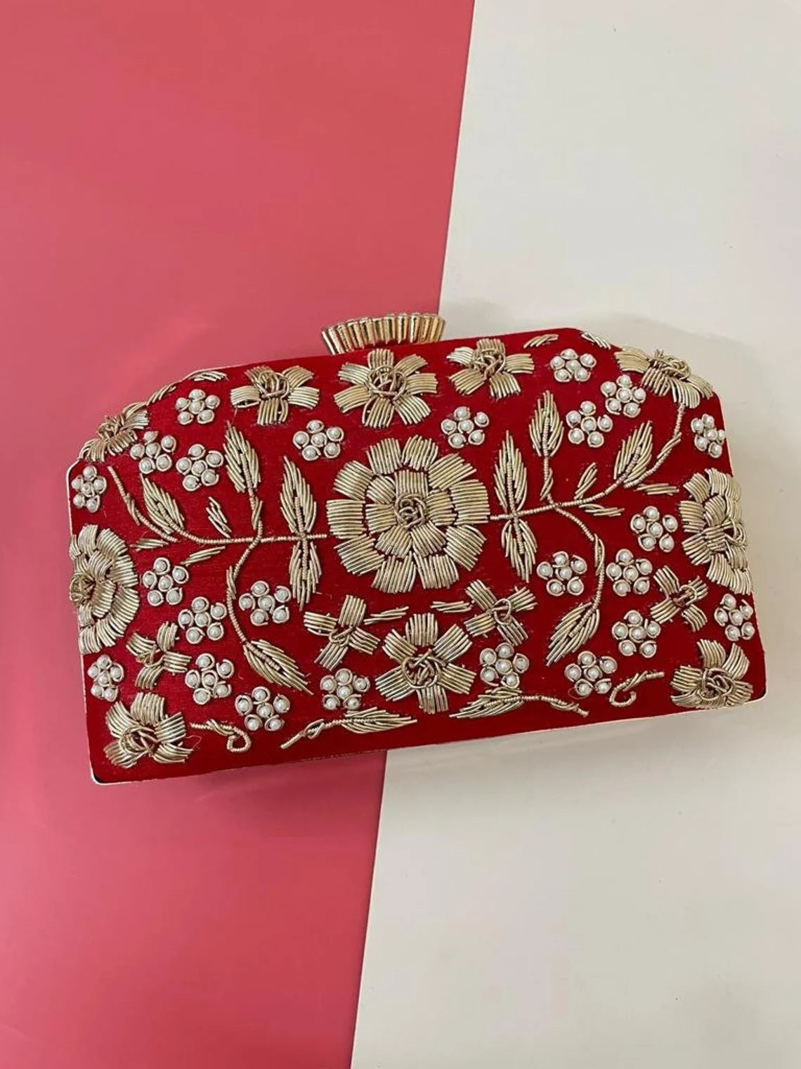 Designer Embroidered Clutch Bags