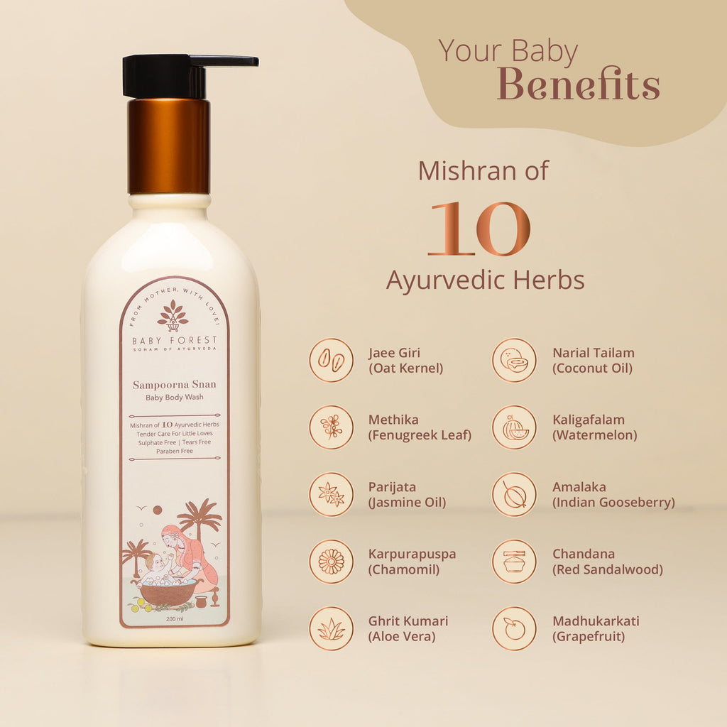 Baby Forest Sampoorna Snan Baby Body Wash - 200 ml