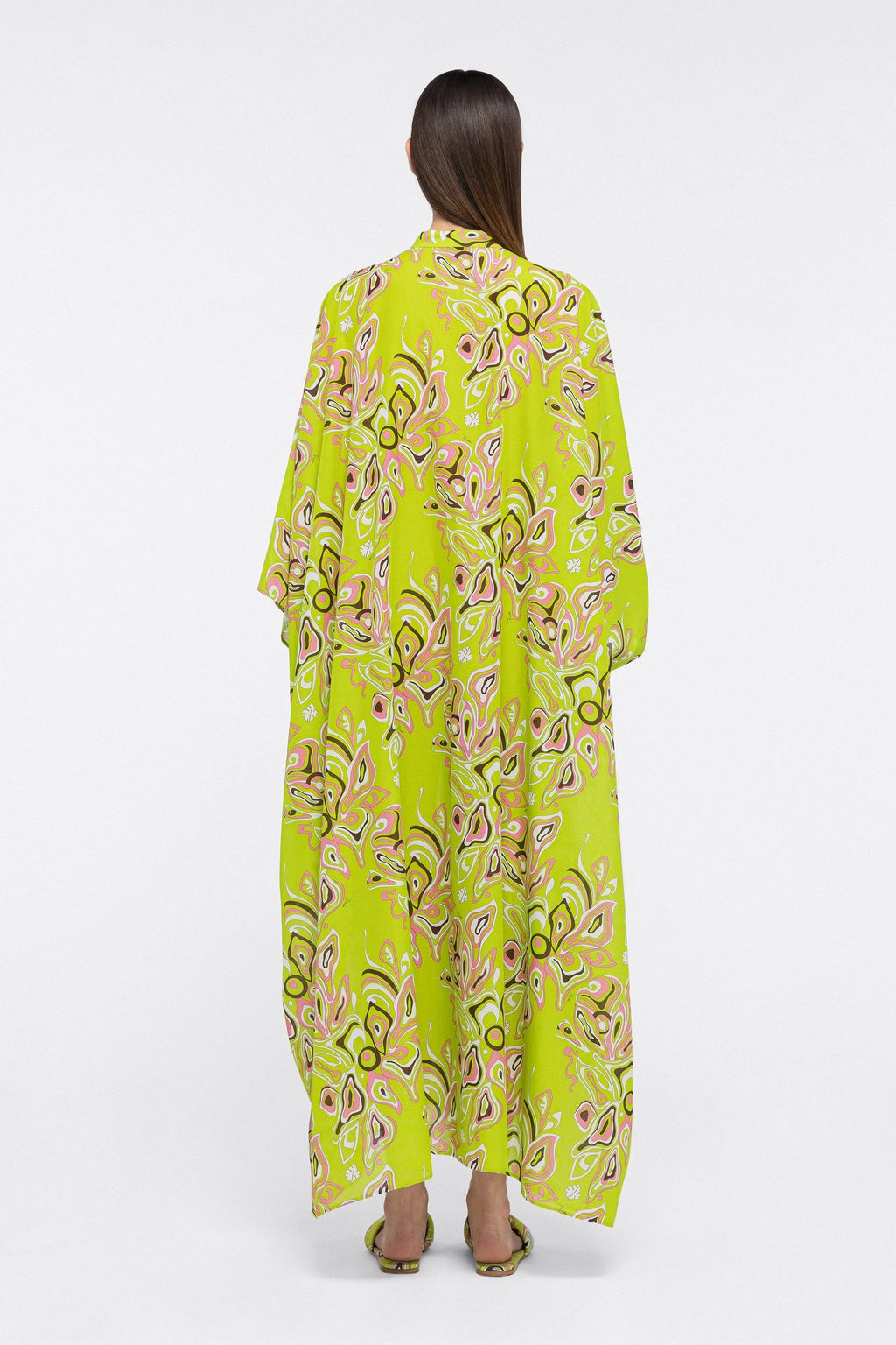 French Moss Long Kaftan, Women's Long Caftan