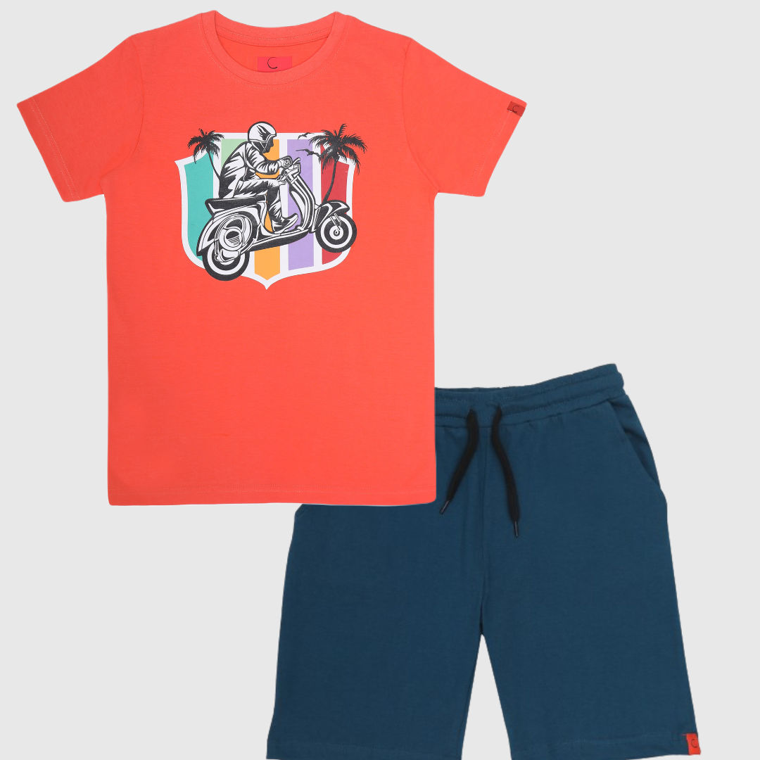 Chilins Kids Printed coord set