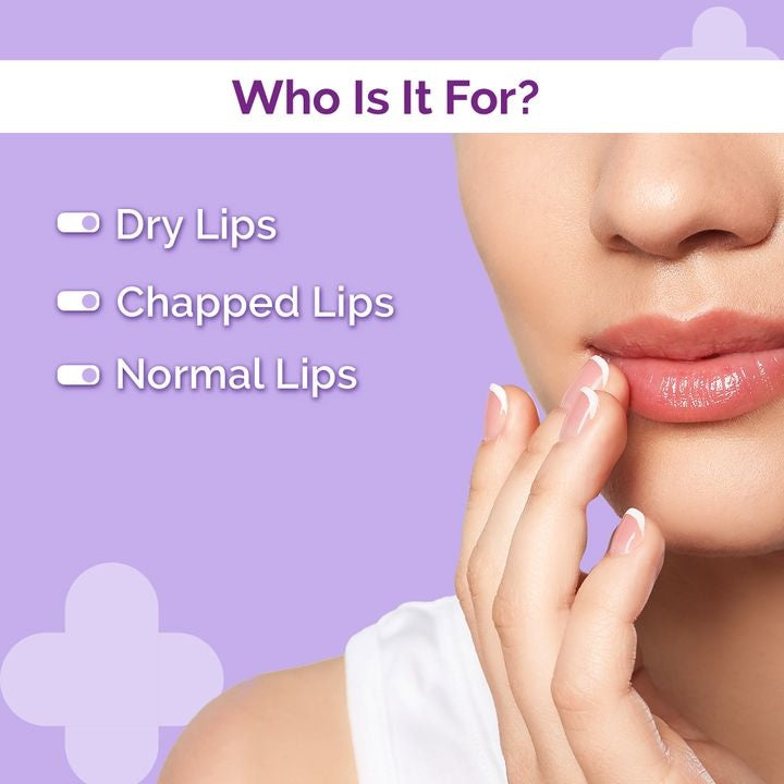 1% Ceramide Complex Lip Balm with Ceramides & Vitamin E & Chapped Lips - 4g (Pack Of 2)