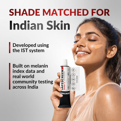 Chosen Tintense Buff Shade Tinted Mineral Sunscreen SPF 50+ Pa++++ 8-Hour Water Resistance, No White Cast
