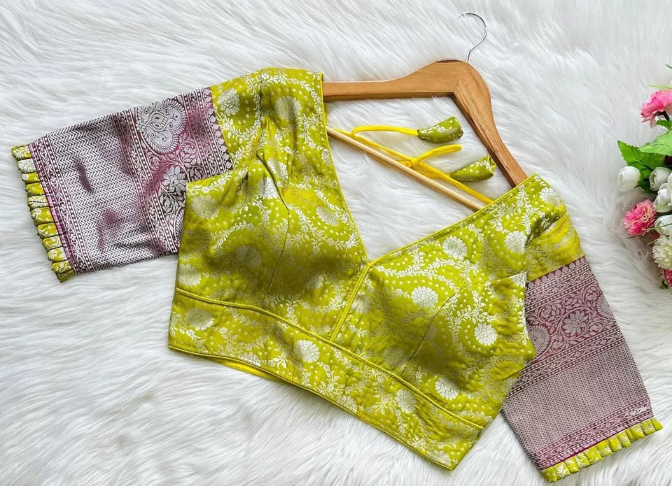Ethnic Full Stitched Saree Blouse