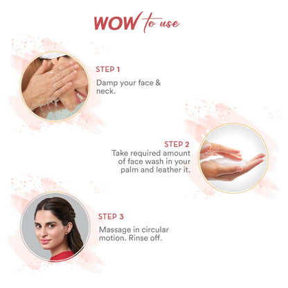 WOW Skin Science Apple Cider Vinegar Face Wash 100 ml